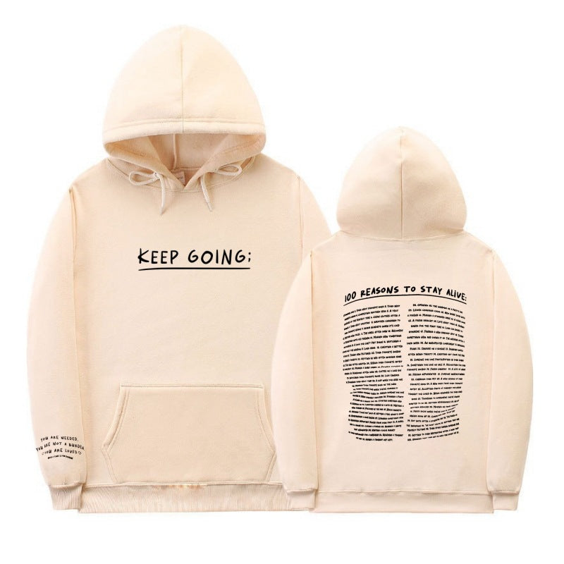 Men's Fleece-Lined Oversized Hooded Sweatshirt