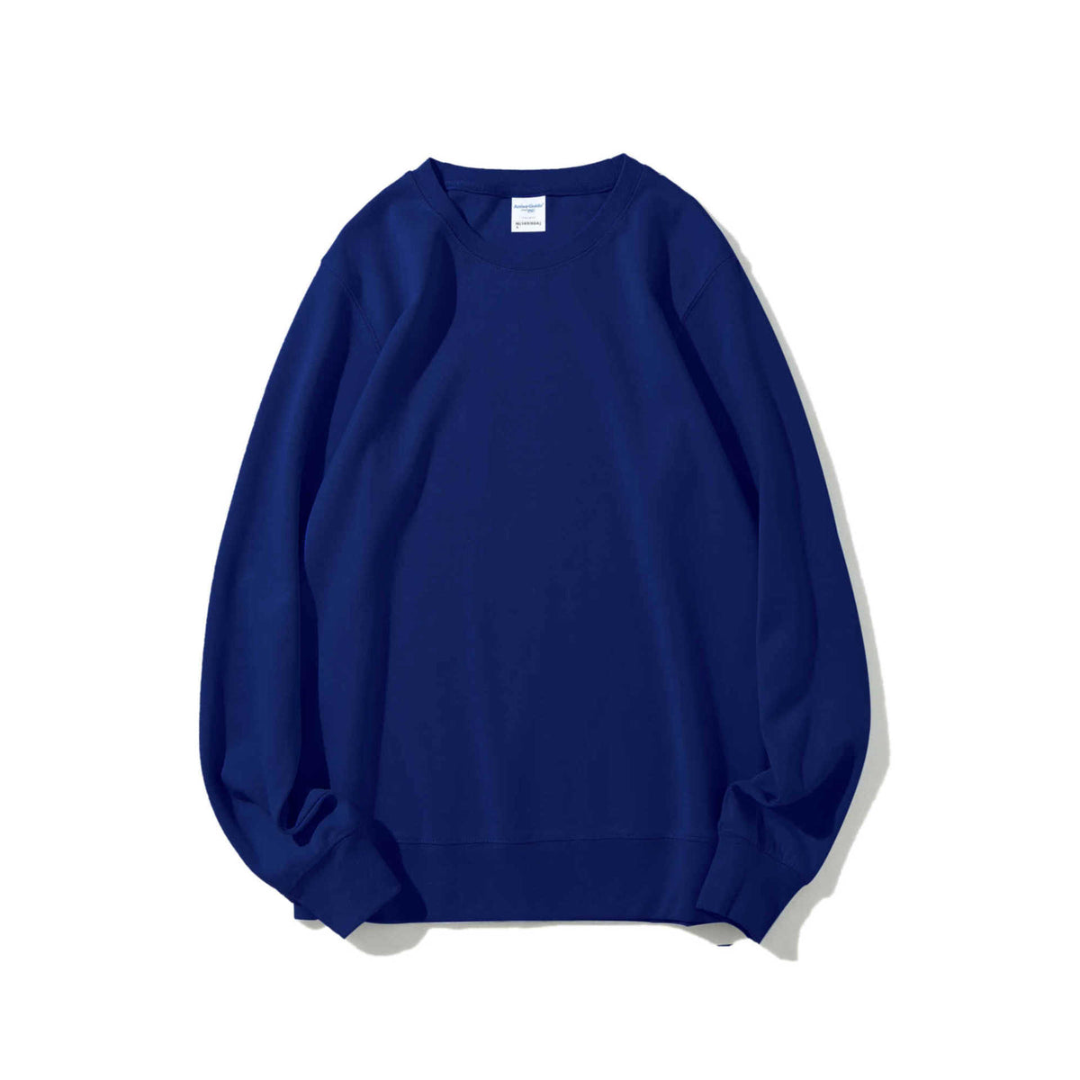 Solid Healthy Round Neck Sweater Long Sleeve