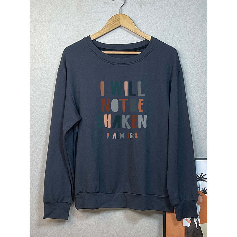 Women's Artistic Printed Crewneck Sweatshirt