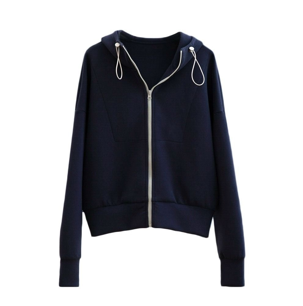 Women's Hooded Knit Cardigan Loose Autumn Sweater Coat