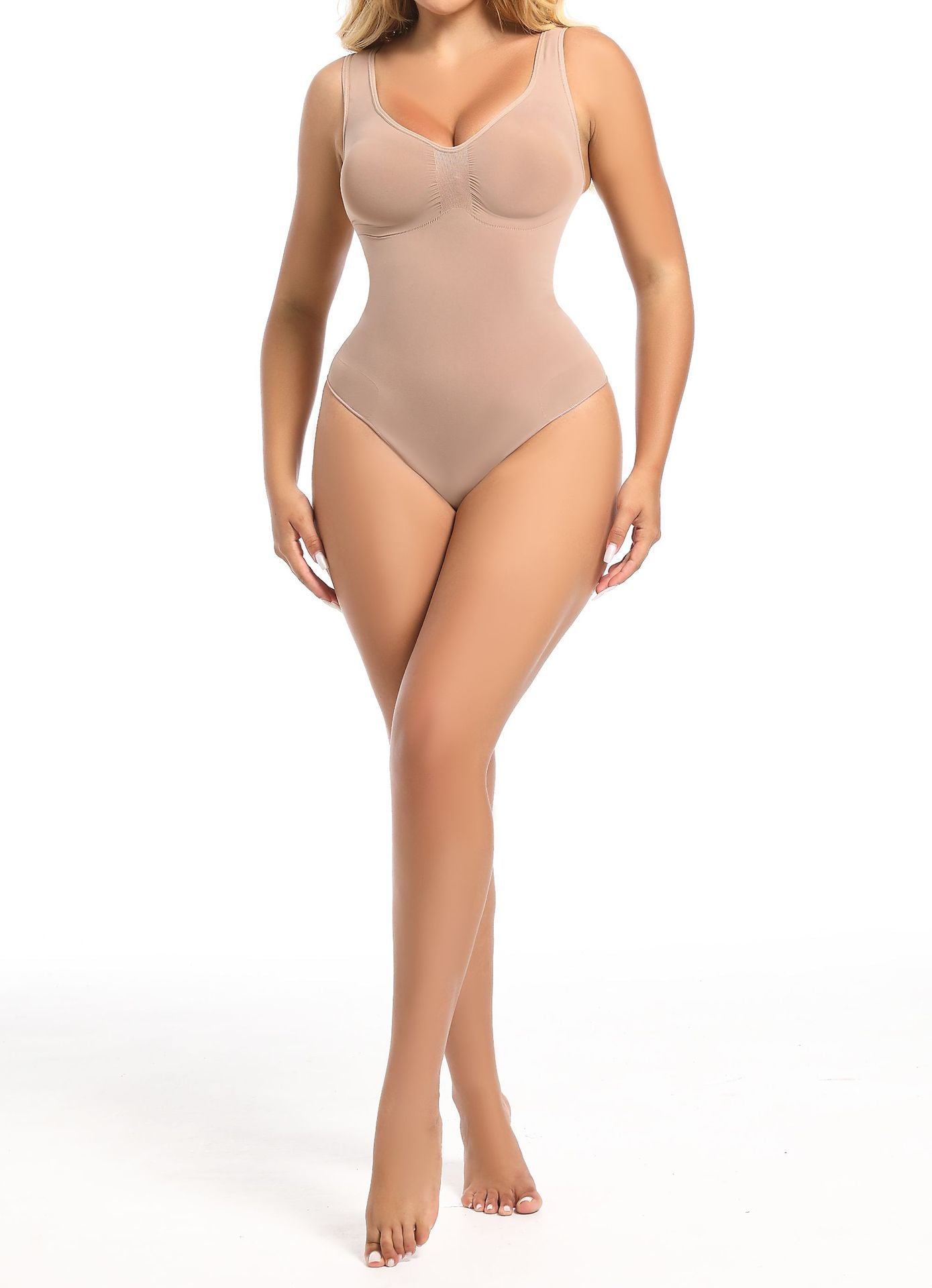 Seamless Shapewear Vest Bodysuit For Women