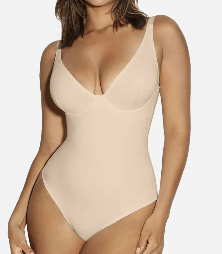 New Women's Plastic Jumpsuit Corset