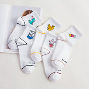 Fun Fruit Cartoon Tube Socks for Women