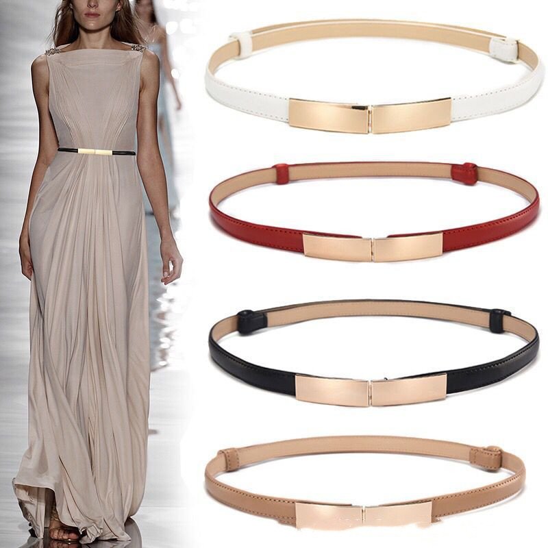 Leather Waist Belt for Women