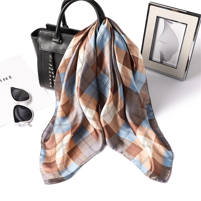 Warm Plaid Scarf
