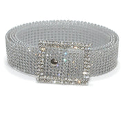 Rhinestone Embellished Fashion Belt