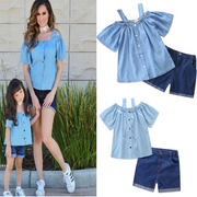 Cute Mother-Daughter Cotton Sets