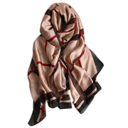 Chic Striped Scarf for Women