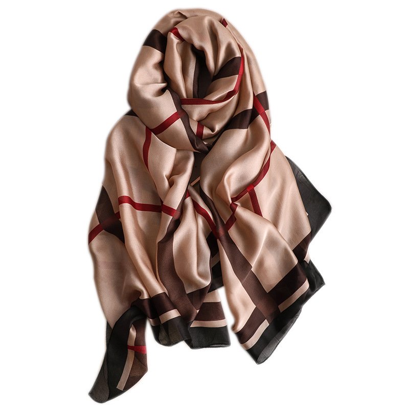 Chic Striped Scarf for Women