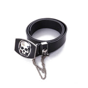 Edgy Punk Skull Belt for Women
