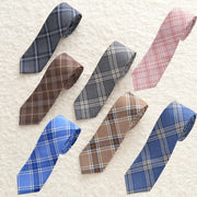 Classic Plaid Tie for Men