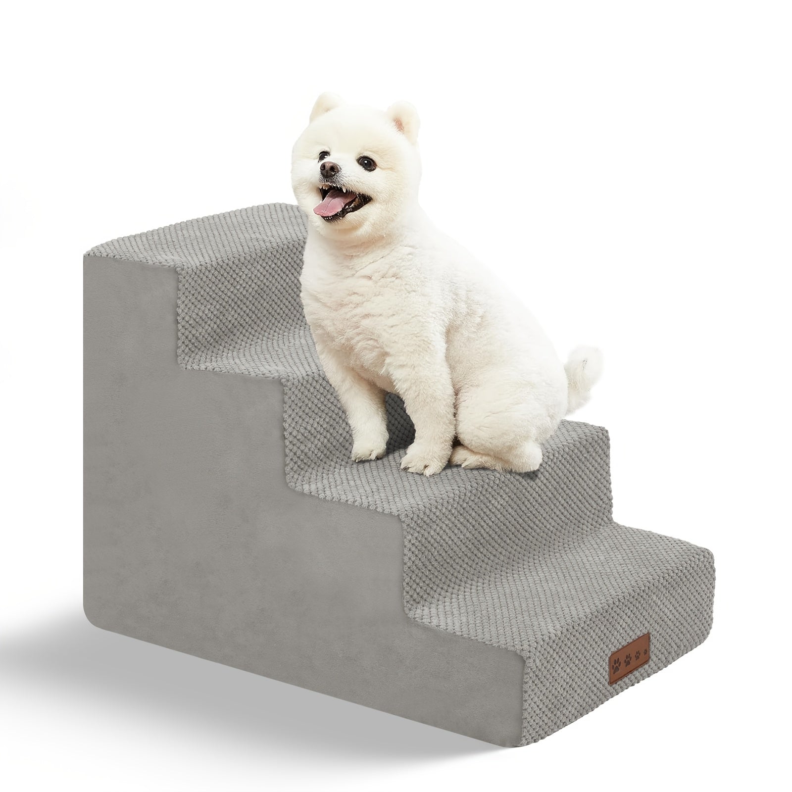 2, 3, 4, 5 Step Dog Stairs - Non-slip, Washable, Pet Stairs For Small/medium/large Dogs