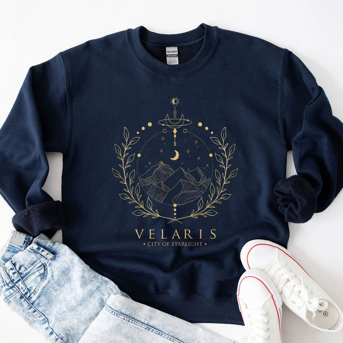 Letters Graphic Crew Neck Streetwear Pullover Sweatshirt