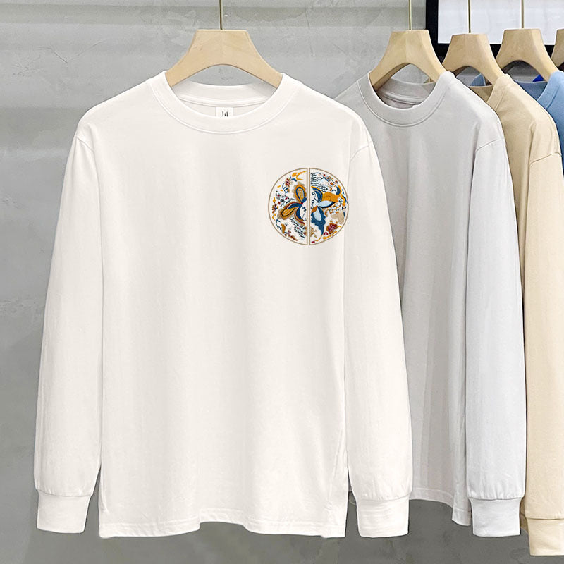 Women's 230g Heavy Cotton Long-Sleeve Tee