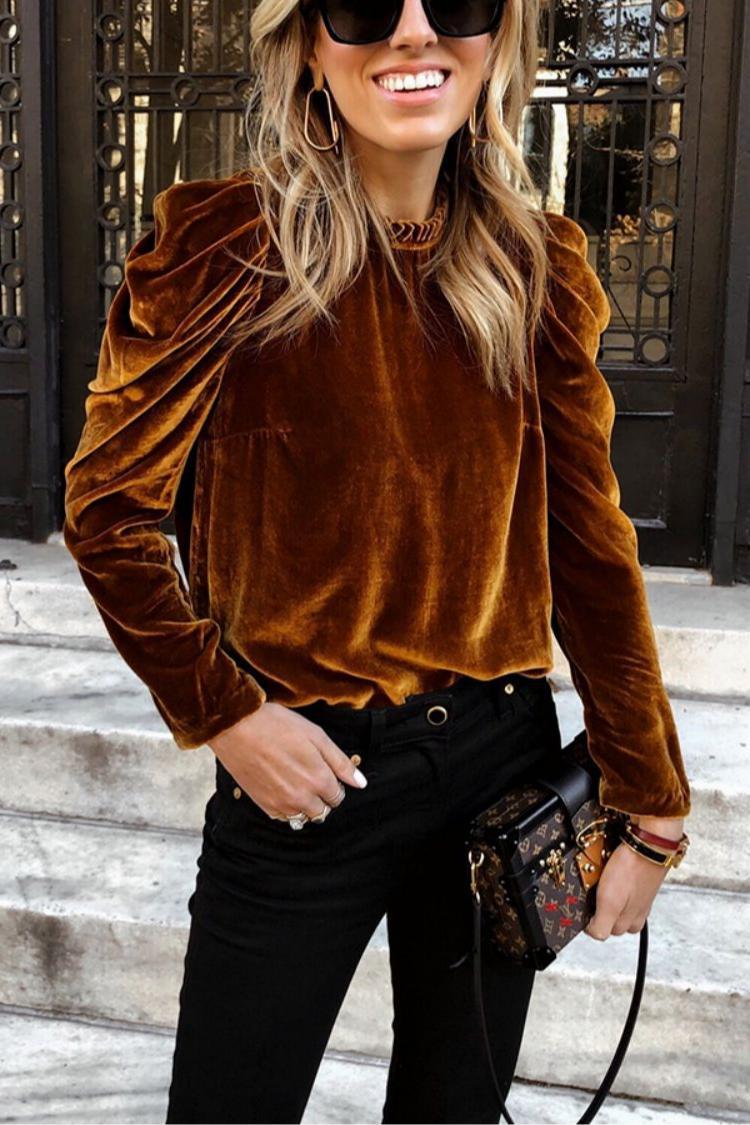 Women's Cozy Bubble Long Sleeve Fashion Sweater