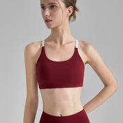 Fit-Boost Yoga Vest – Shockproof, Breathable, 3/4 Sleeve Fitness Top