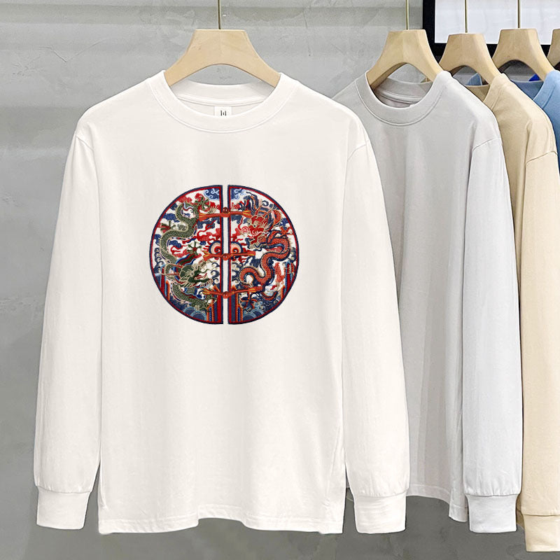 Women's 230g Heavy Cotton Long-Sleeve Tee