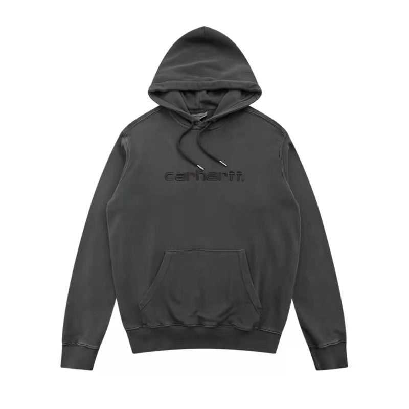 Embroidered Loose Couple Hoodie for Men and Women