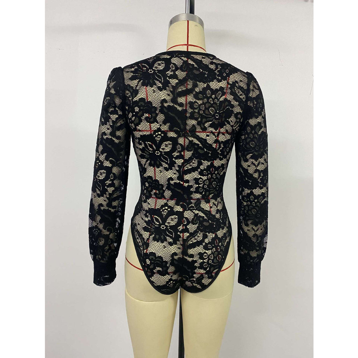 Versatile Black Long-Sleeve Casual Women's Jumpsuit