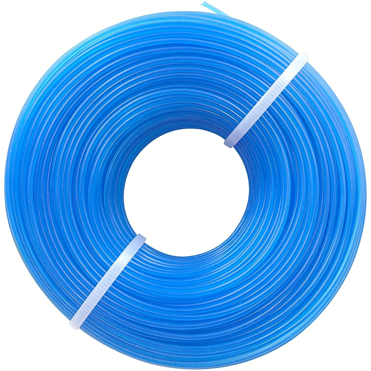 [Grass Trimmer Line] Grass Trimmer Line 328Ft Weed Trimmer Spool Replacement, Nylon Material for String Trimmers, 1.6Mm Diameter, Universal Replacement Round Grass Strimmer String Line for Garden Grass Petrol Strimmer Strimmers Electric Blue 1.6Mmx100M