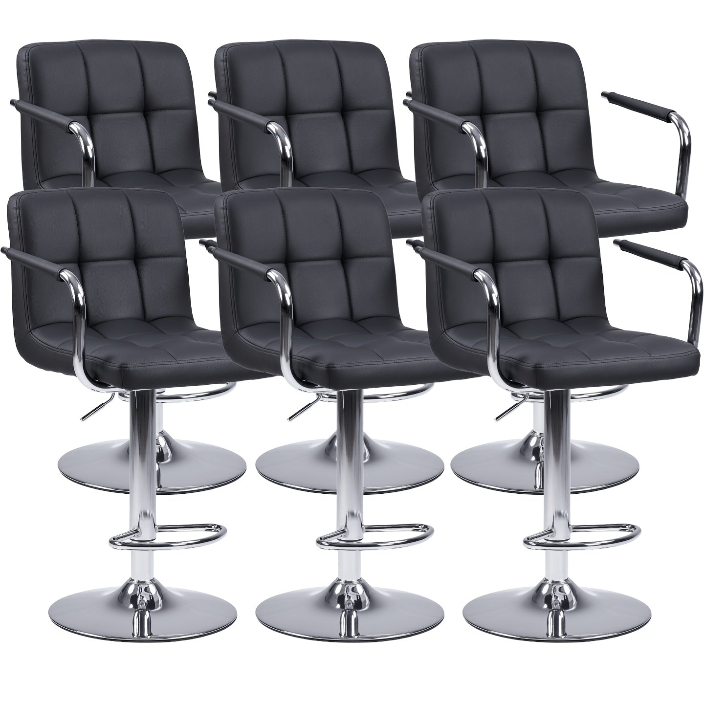 Adjustable Ergonomic Office Chair with Swivel Base