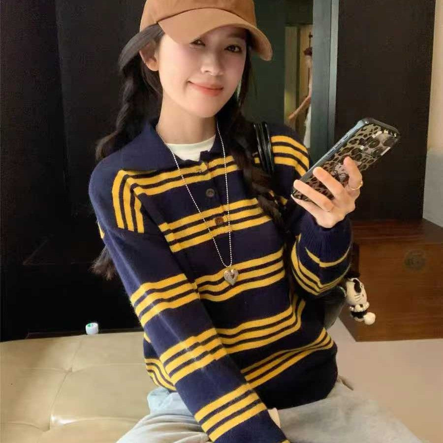 Loose All-matching Youthful-looking Sweater for Women