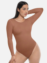 Seamless Long Sleeve Shapewear Slimming Bodysuit