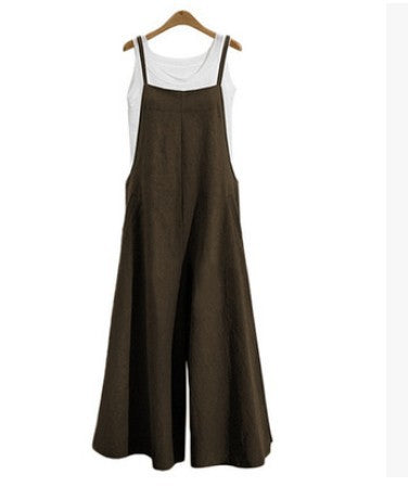Women's Casual Minimalist Strap Jumpsuit
