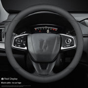 Protect Your Ride with a Sporty Cowhide Steering Wheel Cover