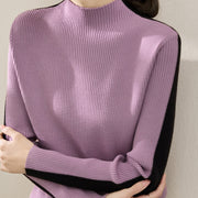 Thickened Mock-neck Base-layer Reversible Sweater