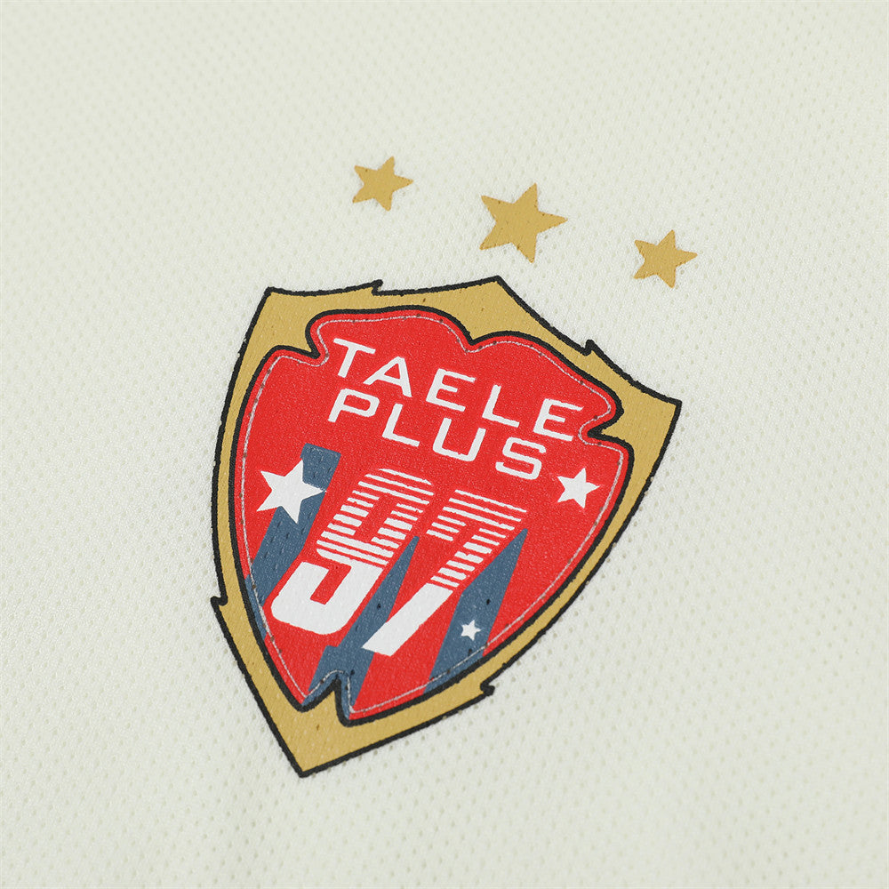 American Badge Letter Long Sleeve T-shirt Sports Loose Casual Top