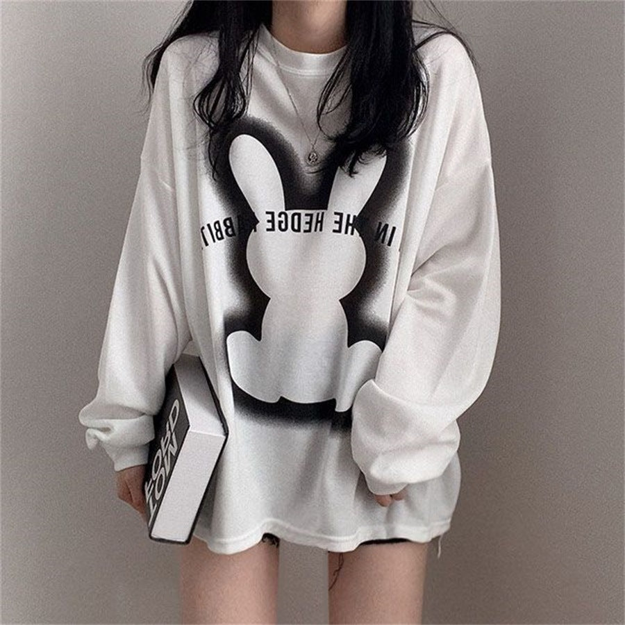 Warm Fleece-Lined Mid-Length Hoodie for Women
