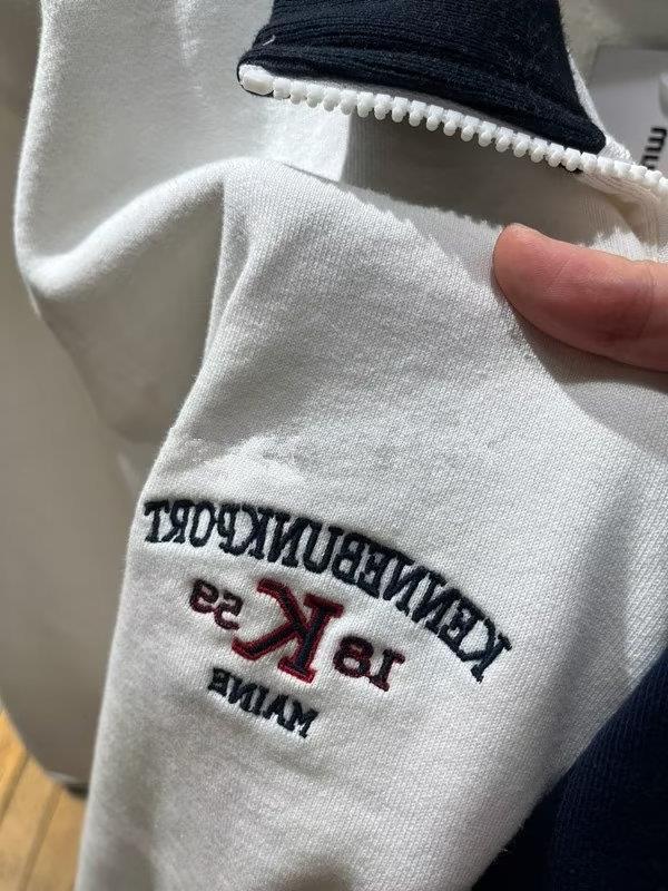 Retro Half-Zip Contrast Polo Sweater