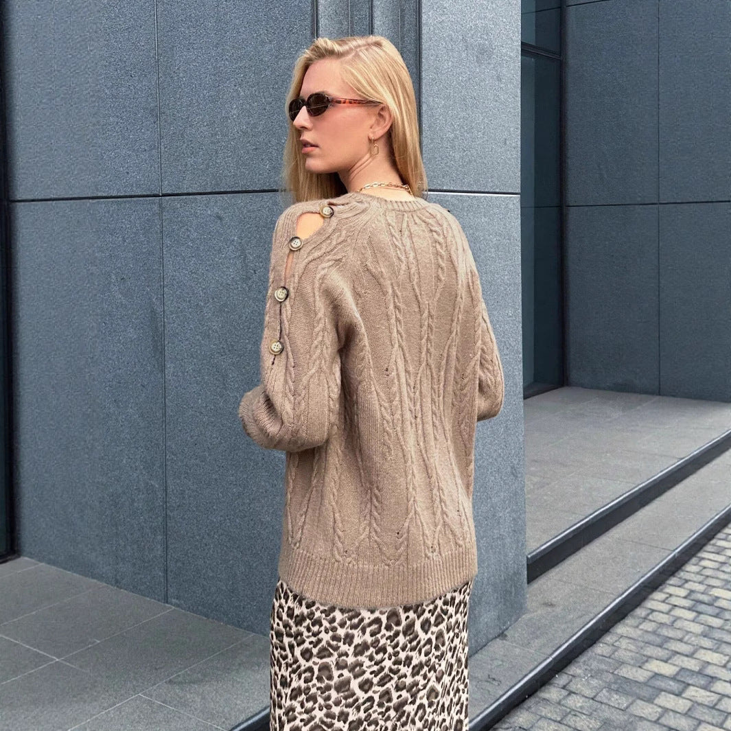 Top Retro Fashion Autumn and Winter Sweater