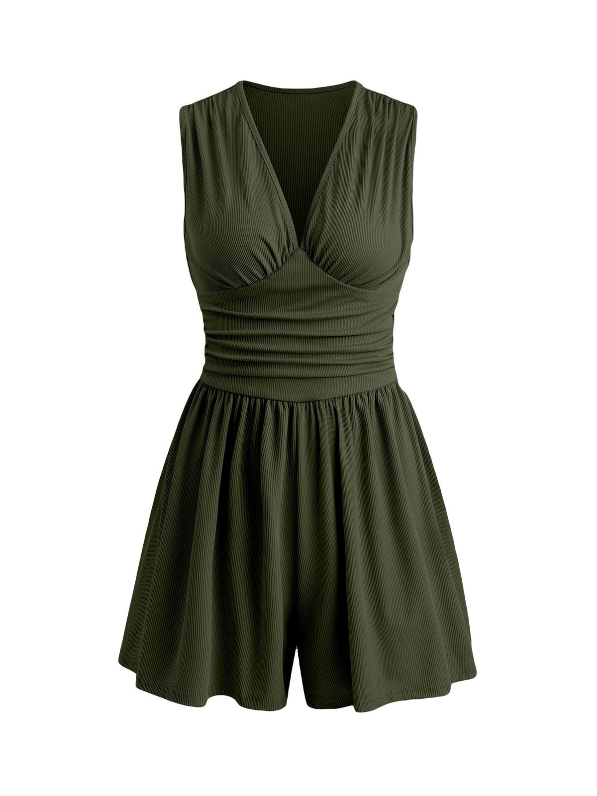 Sleeveless Wide-Leg Commuter Jumpsuit