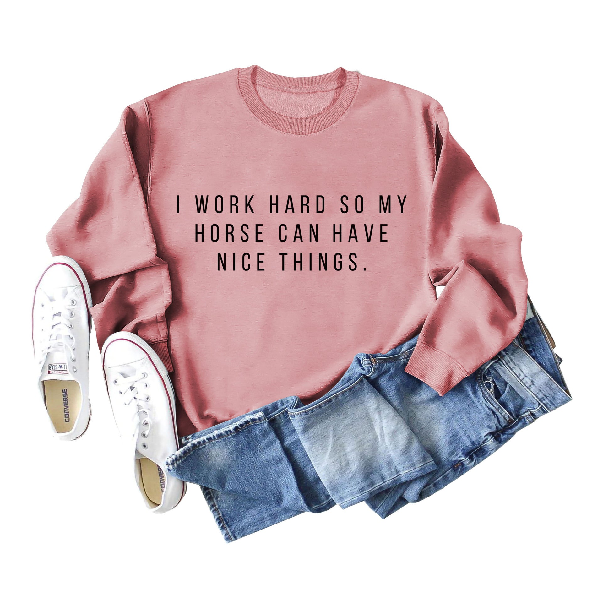 Women's Letters Casual Autumn Winter Sweater