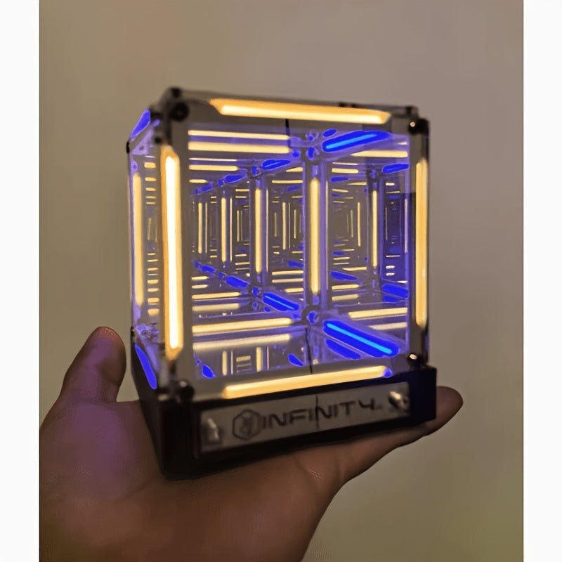 Cyberpunk infinity cube ambient light for gaming room decor