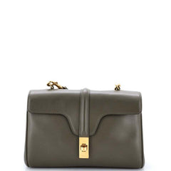 Soft 16‑Inch Smooth Calfskin Bag for Teens