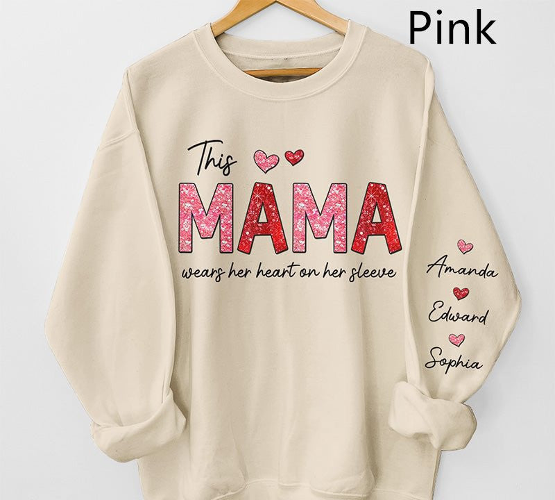 Custom DIY Women's Mother's Day Sweatshirt