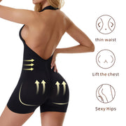 Plus Size Backless Shaping Bodysuit & Waist Cincher