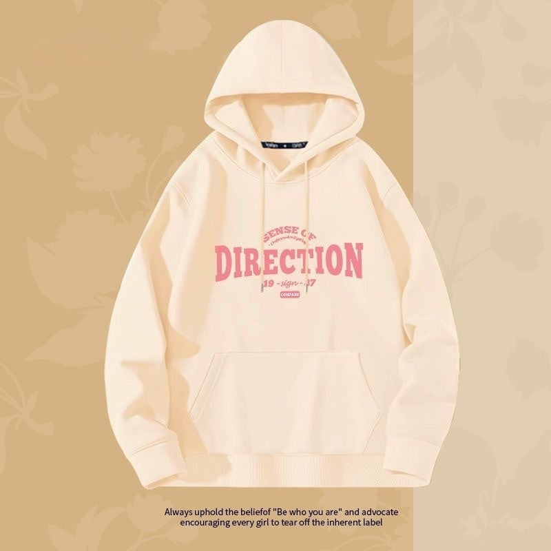 Cozy Fleece-Lined Black Pullover Hoodie