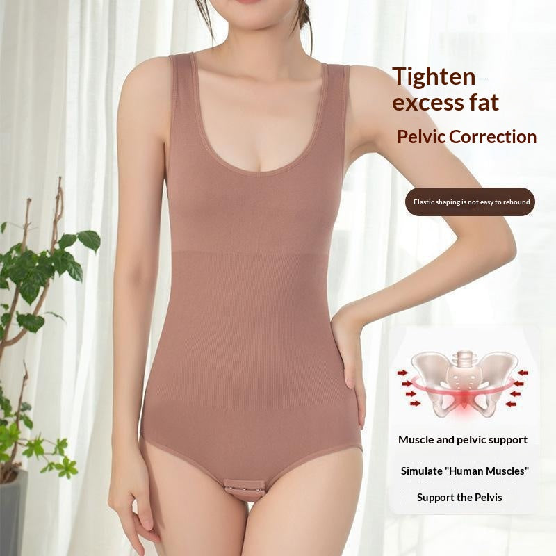 Postpartum Tummy Control & Hip-Lifting Shapewear Bodysuit