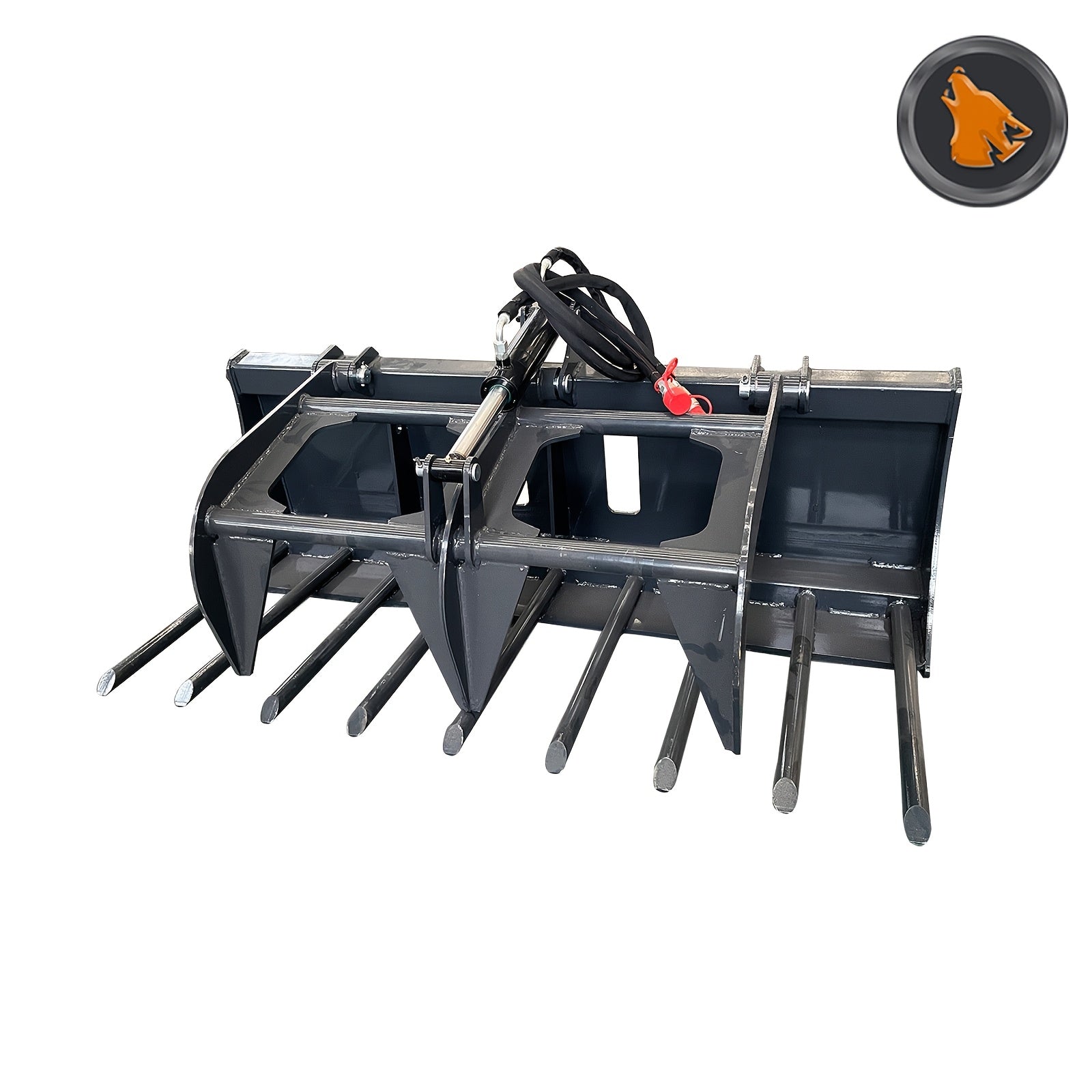 Compact Steel Skid Steer Root Grapple – Heavy‑Duty Economy Series
