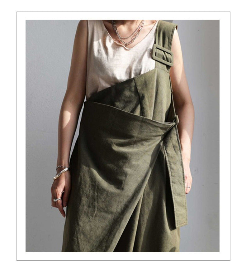 Chic One-Shoulder Loose Casual Jumpsuit for Women