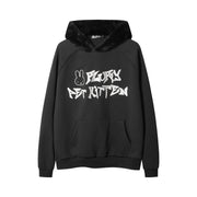 Plush Contrast Thermal Hooded Sweatshirt