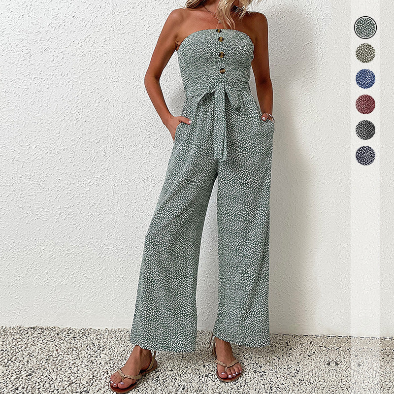 Fashion European And American Women's Jumpsuit