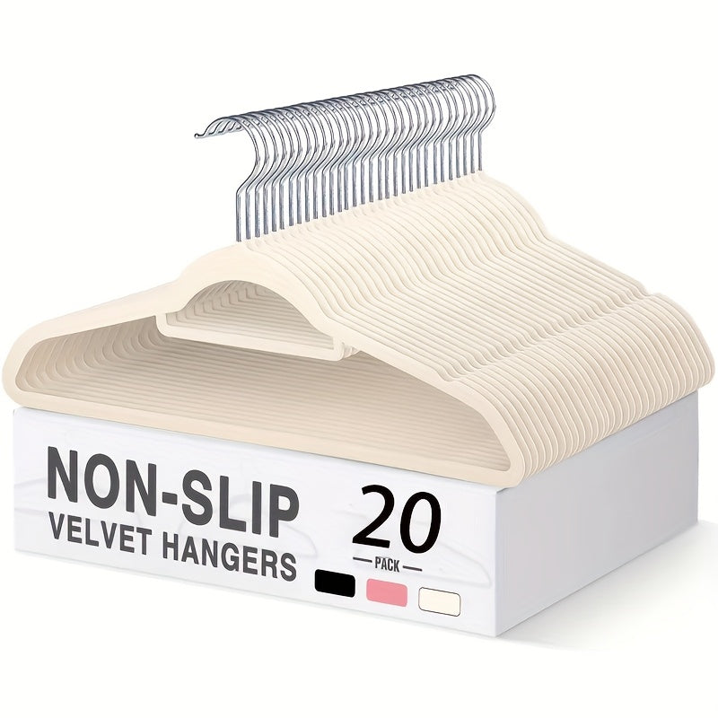20/50 Count Premium Velvet-Grip Hangers
