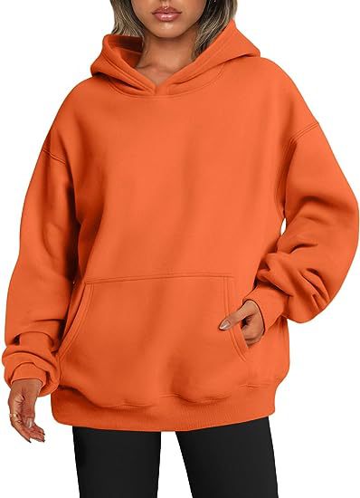 Oversized Hooded Sweatshirt with Pockets