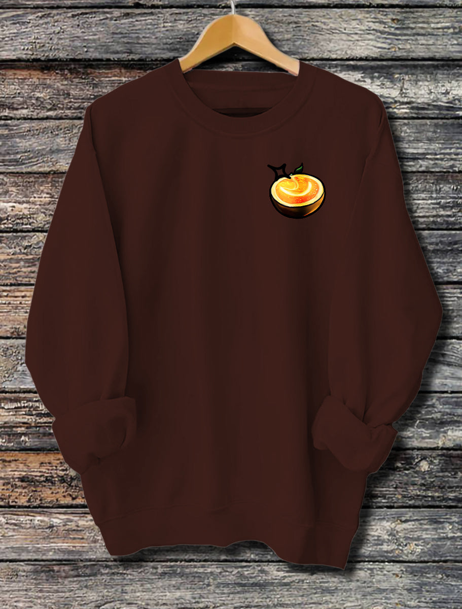 Women's Long Sleeve Printed Hoodie Casual Pullover
