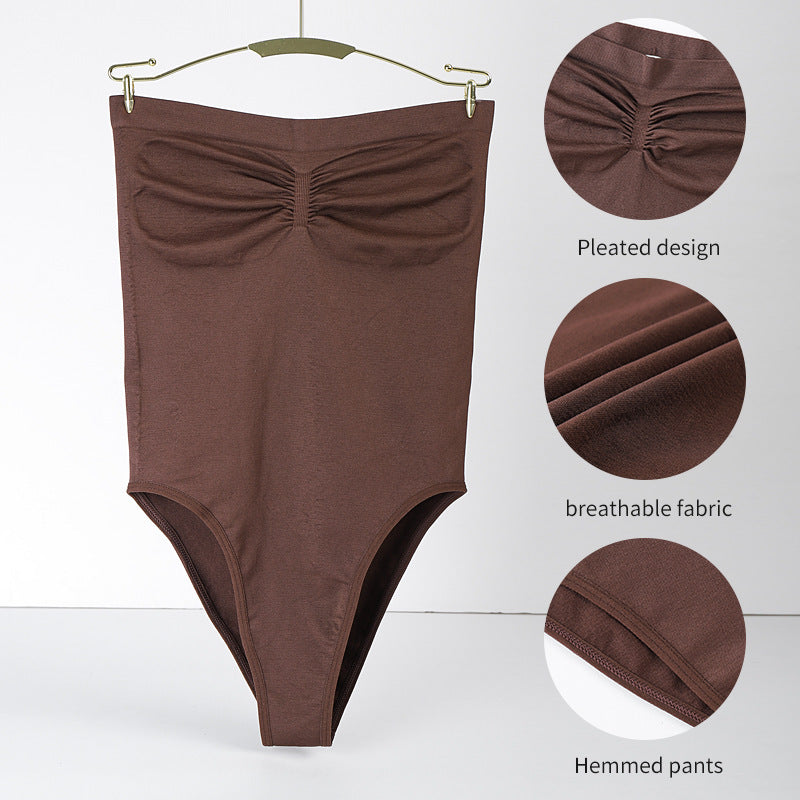 Seamless Strapless Bustier Shapewear Bodysuit